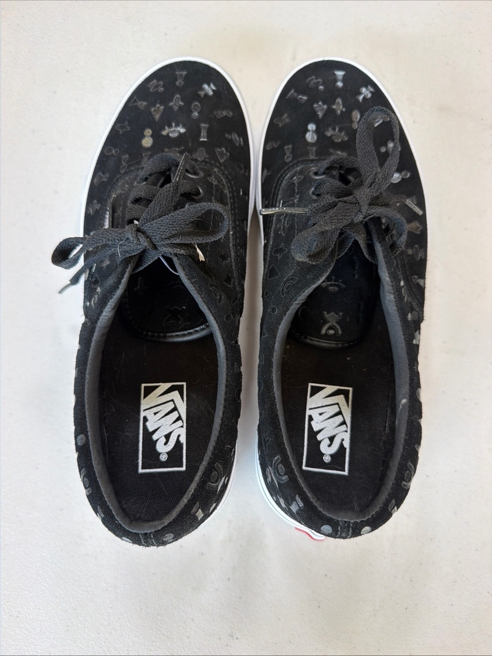 Vans Era Area 66 Alien Men’s size 9 Sneakers Skateboard Suede Low Top Black